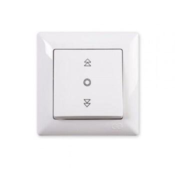 Visage Jalousieschalter Rolladenschalter Schaltwippe Unterputz Einbau Weiß